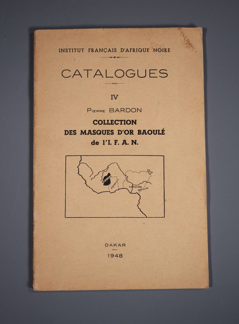 Collection des masques d’or Baoulé de l’I.F.A.N.